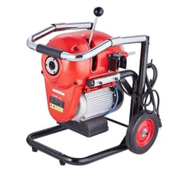 image-VEVOR 1100W Electric Drain Cleaner Machine - 120ft x 1.2" Snake