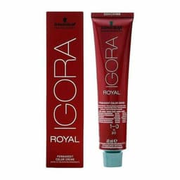 image-Permanent Dye Igora Royal Schwarzkopf Igora Royal 1-0 Nº 1-0 Nº 9.0-rubio muy claro Nº 8.0-rubio claro 60 ml