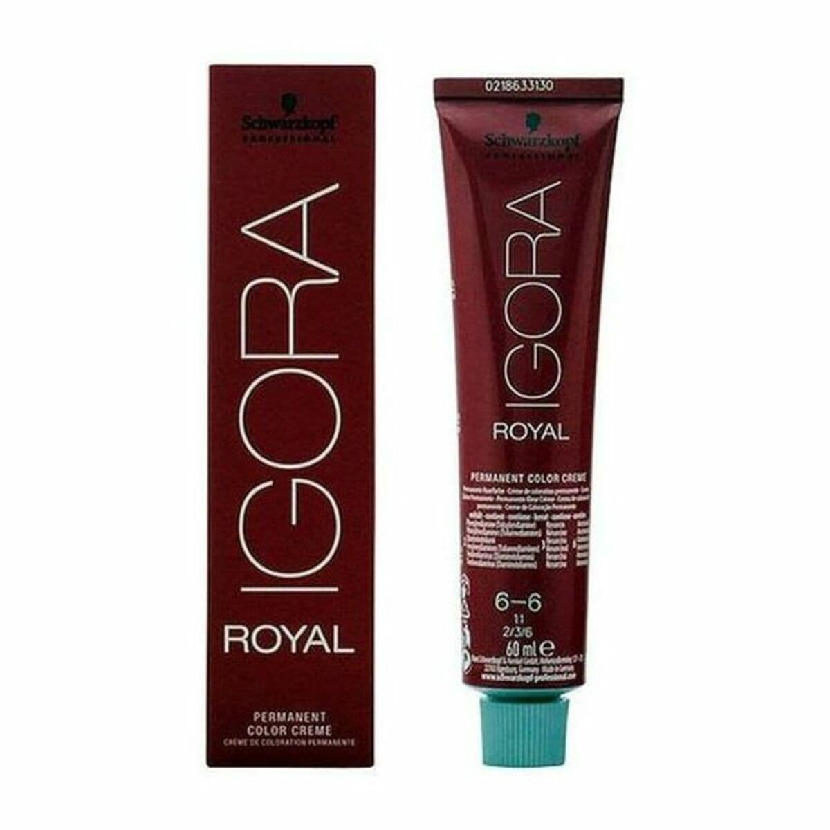 image-Permanent Dye Igora Royal Schwarzkopf 1047 6-6 Nº 6-6 Nº 9.0-rubio muy claro Nº 8.0-rubio claro 60 ml