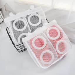 image-Foreign trade new style shoe bag, mesh bag, shoe care washing bag, shoe washing underwear care washing bag, drying custom