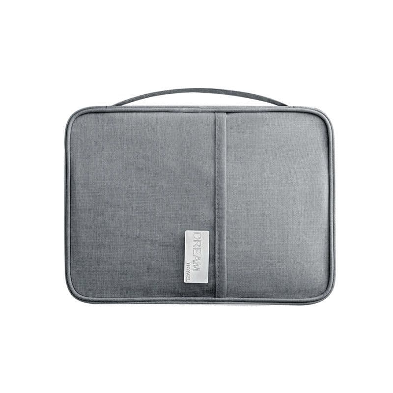 image-Large travel passport package abroad travel document bag handbag clutch waterproof and dustproof portable card bag wallet