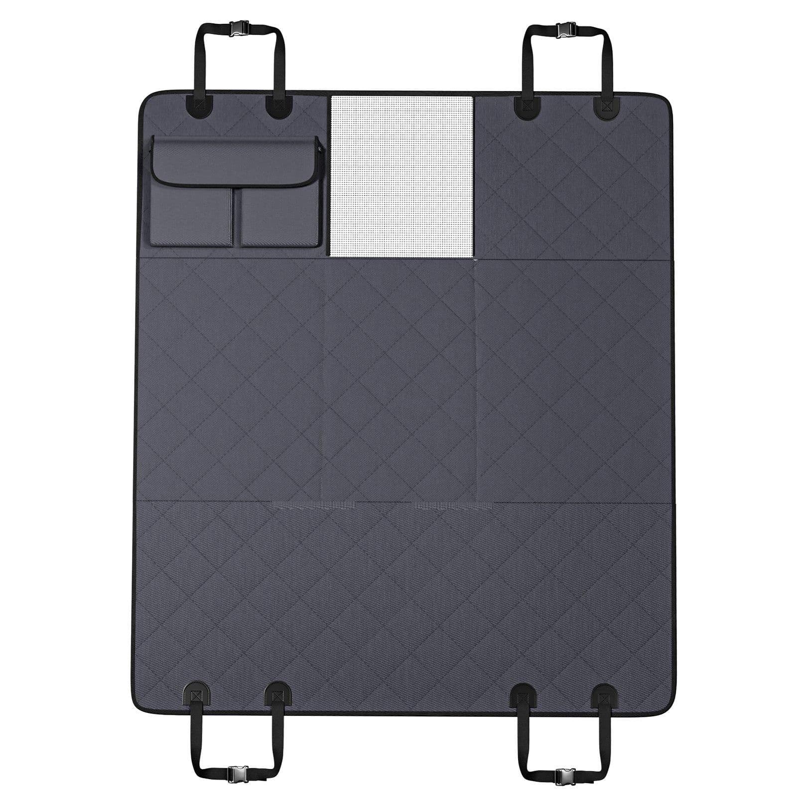 image-VEVOR Dog Car Seat Cover for Back Seat 54 x 24 in Waterproof 600D for Cars