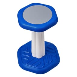 image-VEVOR Kids Wobble Chair, Active Chair with Sponge Cushion, Wobble Stool Improves Focus, Posture and Calm Children, Ideal for Schools and Home, Age 7-14, Blue