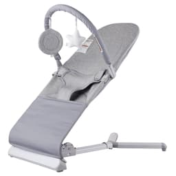 image-VEVOR Baby Bouncer Folding Bouncer Seat Chair for Babies 0-9 Months with Toy Bar
