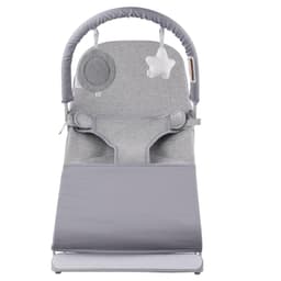 image-VEVOR Baby Bouncer Folding Bouncer Seat Chair for Babies 0-9 Months with Toy Bar