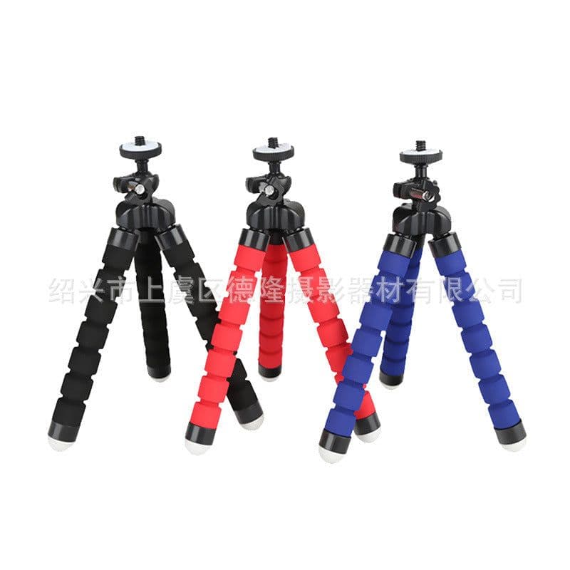 image-Sponge Tripod Small Octopus Tripod Mini Octopus Tripod Universal Mobile Hose Bracket