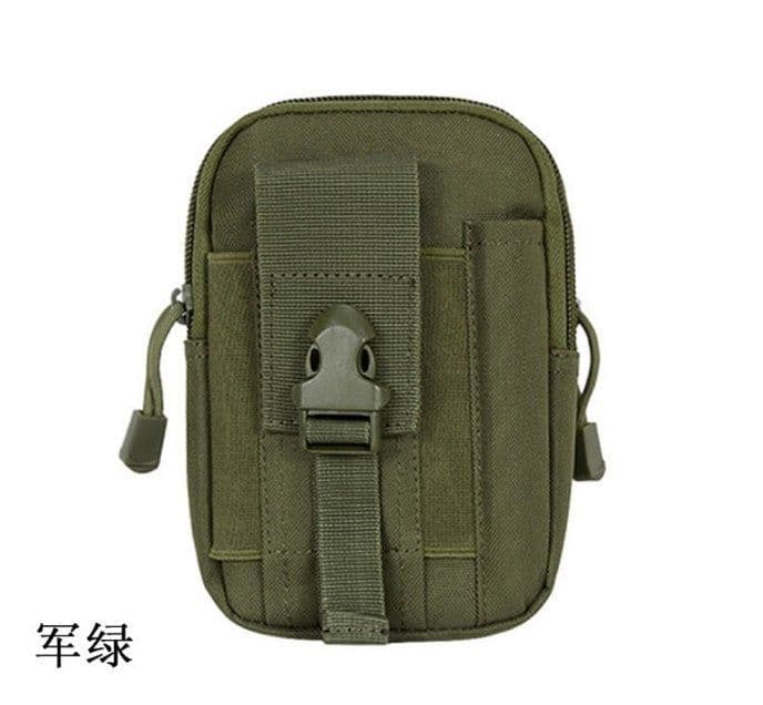 image-Wholesale army fan multi-function waterproof tactical waist bag, outdoor tactical belt, coin purse, mobile phone bag