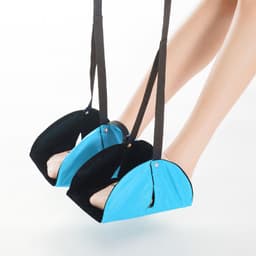 image-Travel the foot hammock Aviation Seat Foot Pad portable chair office home foot hammock Car Train aircraft Travel Accessorie