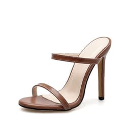 image-ladies heel foreign trade European beauty sandals and slippers