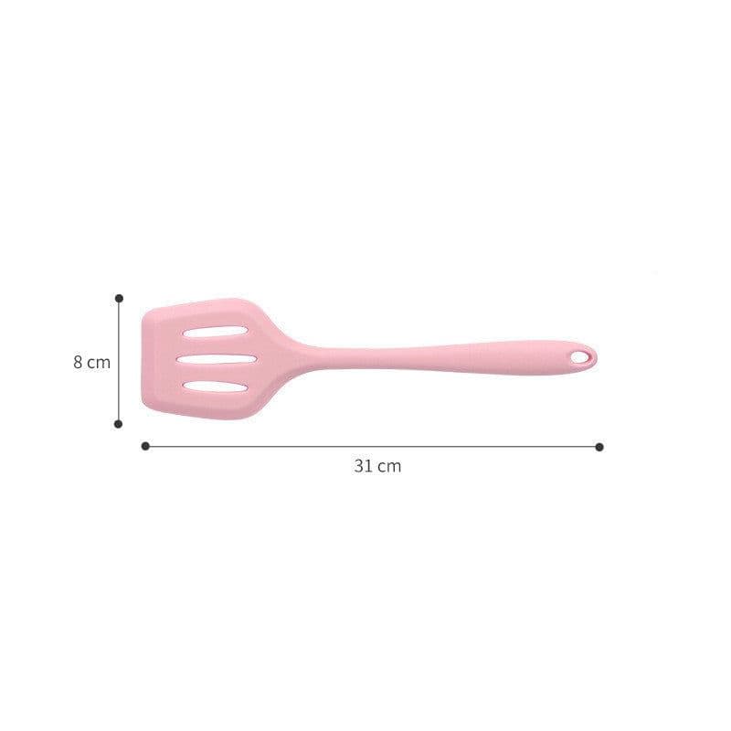 image-Kitchen Cooking Spoon Spatula Cooking Spoon Spatula Non-stick Pan Cooking Spatula Silicone Spatula