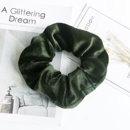 image-Flannel Hair Tie Hair Rope Amazon Velvet Fashion Ponytail Hair Accessories