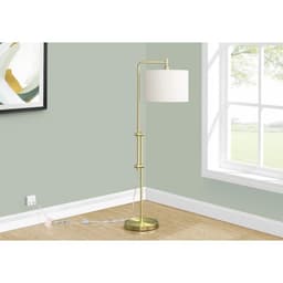 image-Contemporary Lighting in Gold,Ivory color