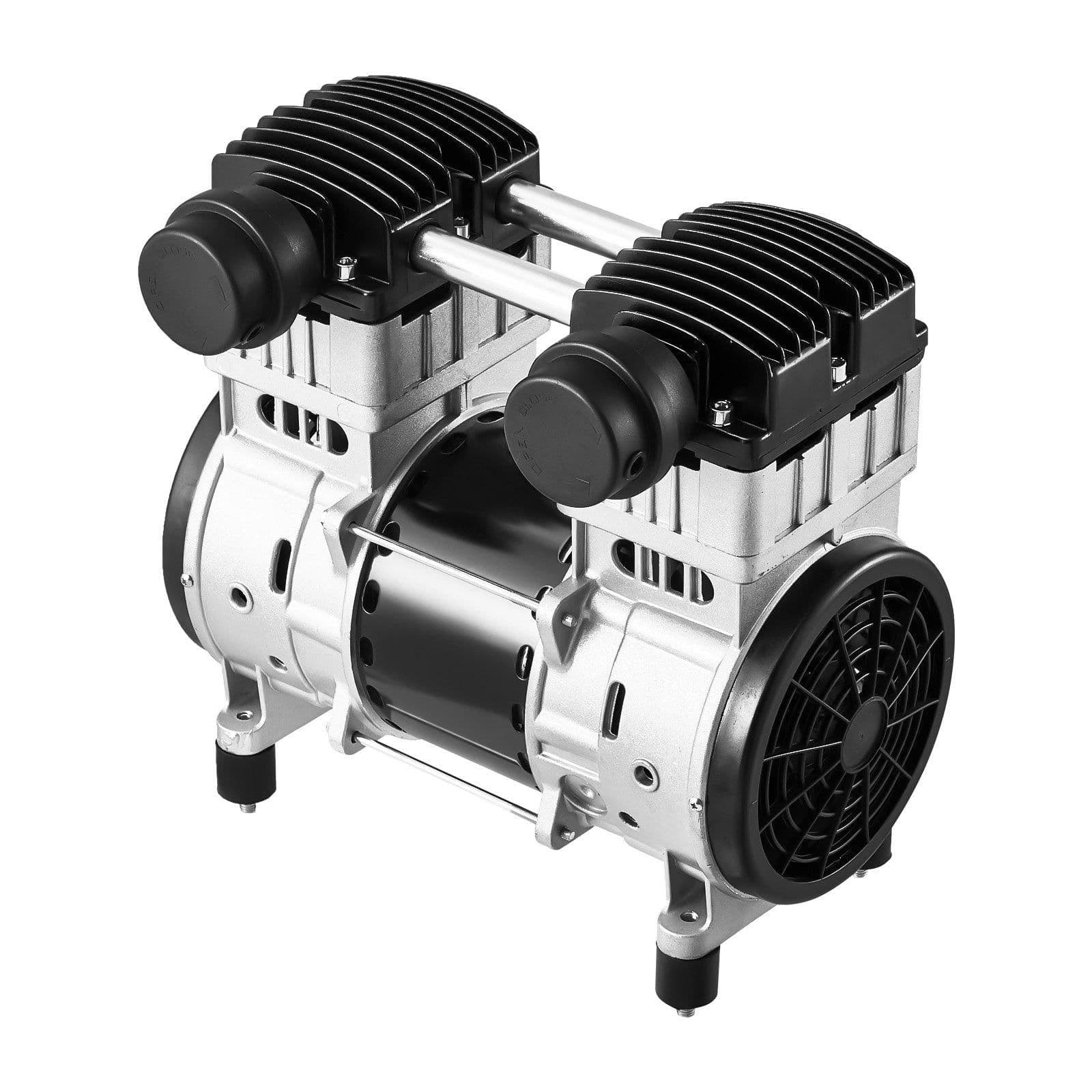 image-VEVOR Air Compressor Motor, 2HP 5.2CFM @ 90PSI Oil Free Air Compressor Pump & Max. 145PSI Pressure, 78dB Ultra-Quiet Compressor Motor for Auto Repair, Tire Inflation, Spray Painting, Woodwork Nailing