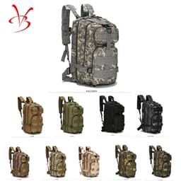 image-Tactical 30L Backpack - Military Camouflage Oxford Waterproof Outdoor Bag