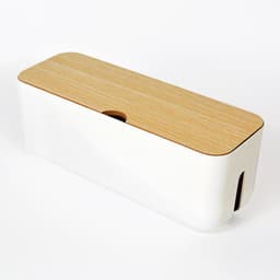 image-Multifunctional wire storage box charger power cord hidden mobile phone computer tablet socket extension cord organizer