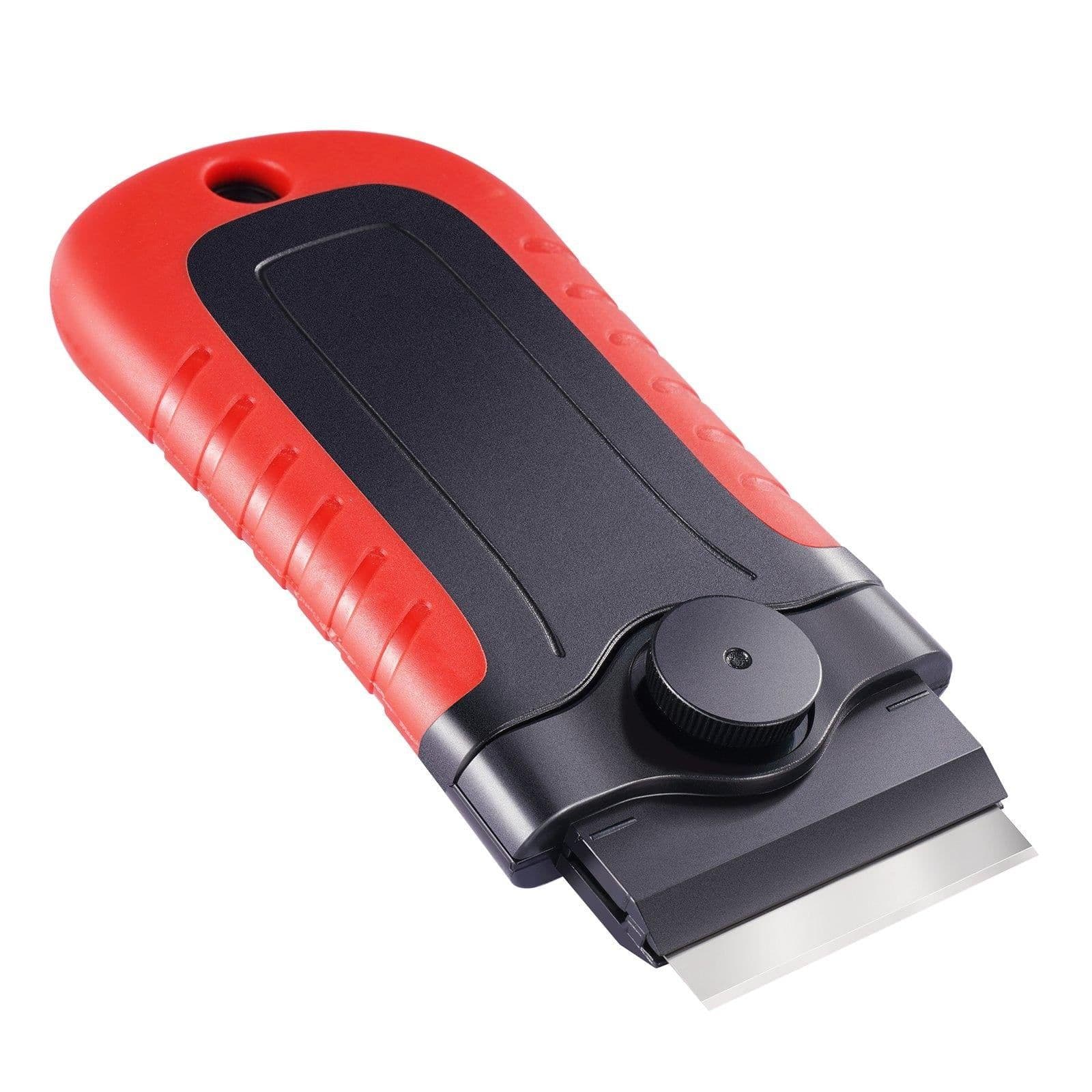 image-VEVOR Razor Blade Scraper Tool with 15 Blades and Security Cap