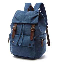 image-Canvas Army Green Backpack Computer Bag Korean Trendy Travel Backpack Womens