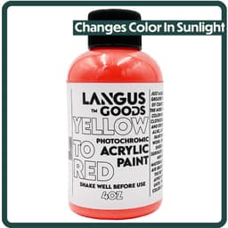 image-Yellow to Red Photochromic Fabric & Airbrush Paint