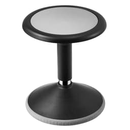 image-VEVOR Wobble Chair, Height-Adjustable (15.7-21.7") Active Chair, Flexible Seating Wobble Stool Made of PVC+ABS Improves Focus & Posture, Ideal for Schools, Office and Home, Age 12-18, Black