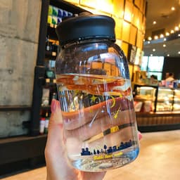 image-Personality trend frosted water cup
