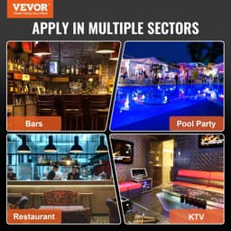 image-VEVOR LED Lighted Liquor Bottle Display, 2 Tiers 30 Inches, Illuminated Home Bar Shelf with RF Remote & App Control 7 Static Colors 1-4 H Timing, Acrylic Drinks Lighting Shelf for Holding 16 Bottles