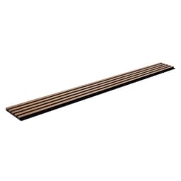 image-VEVOR Wood Slat Acoustic Panels, 7.9 x 94.5 inch, MDF Accent Wooden Wall Panels for Modern Interior Wall, Faux Wood Wall Board Panels for Stylish Decor and Noise Reduction, Walnut