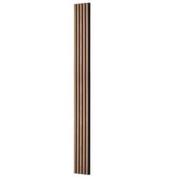 image-VEVOR Wood Slat Acoustic Panels, 7.9 x 94.5 inch, MDF Accent Wooden Wall Panels for Modern Interior Wall, Faux Wood Wall Board Panels for Stylish Decor and Noise Reduction, Walnut