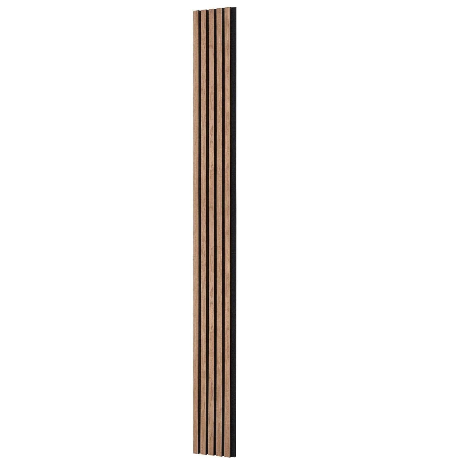 image-VEVOR Wood Slat Acoustic Panels, 7.9 x 94.5 inch, MDF Accent Wooden Wall Panels for Modern Interior Wall, Faux Wood Wall Board Panels for Stylish Decor and Noise Reduction, Walnut