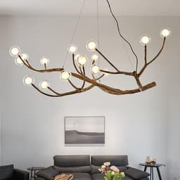 image-Nordic LED Branch Chandelier Lights Living room Lamps Modern Molecular