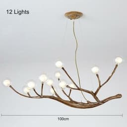 image-Nordic LED Branch Chandelier Lights Living room Lamps Modern Molecular
