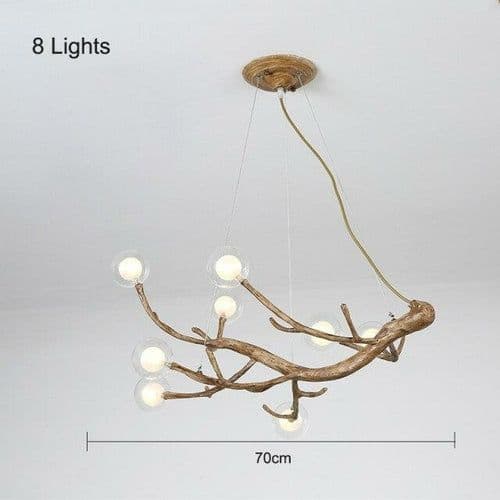image-Nordic LED Branch Chandelier Lights Living room Lamps Modern Molecular