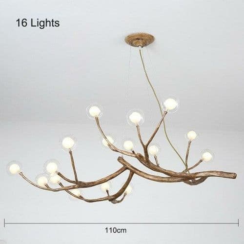 image-Nordic LED Branch Chandelier Lights Living room Lamps Modern Molecular