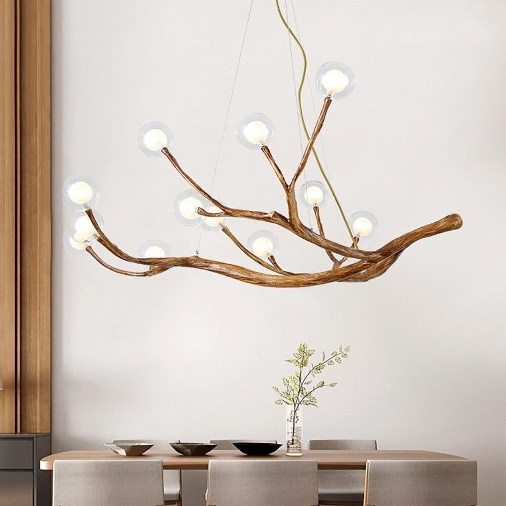 image-Nordic LED Branch Chandelier Lights Living room Lamps Modern Molecular