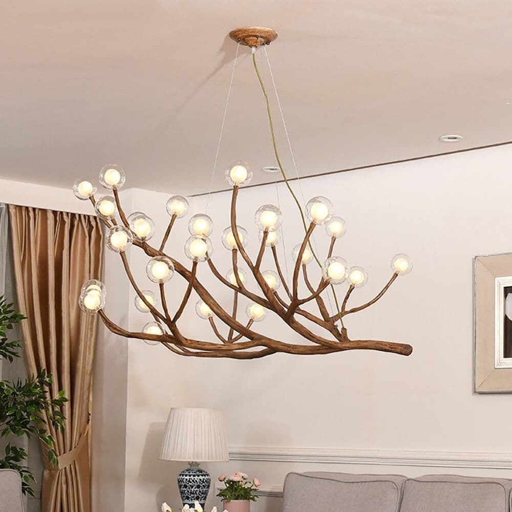 image-Nordic LED Branch Chandelier Lights Living room Lamps Modern Molecular