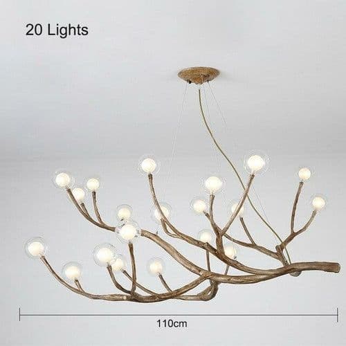 image-Nordic LED Branch Chandelier Lights Living room Lamps Modern Molecular
