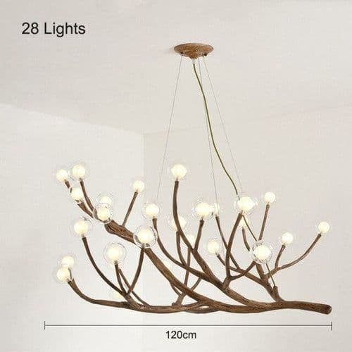 image-Nordic LED Branch Chandelier Lights Living room Lamps Modern Molecular