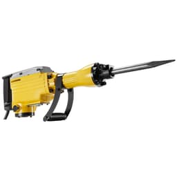 image-VEVOR Demolition Jack Hammer, 2200W Electric Jackhammer Heavy Duty, 1350 BPM Jack Hammer Concrete Breaker, with 1 Point Chisel, 1 Flat Chisel, Storage Case, Gloves and Goggles, for Demolition