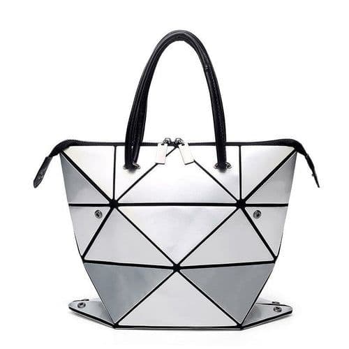 image-High Quality Geometric Rhombus PU Female Handbag