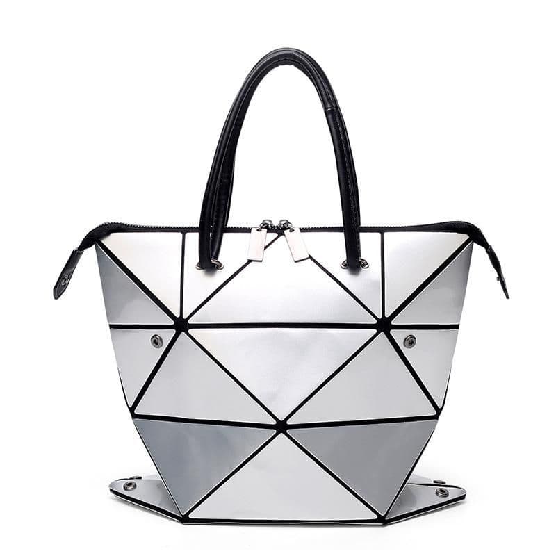 image-High Quality Geometric Rhombus PU Female Handbag