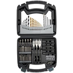 image-VEVOR Drill Bit Set, 101 Pieces Drill and Driver Bit Set, Screwdriver Bit Set Suitable for Wood Metal Cement Drilling and Screw Driving, Drill Bit Sets Combo Kit Assorted in Organized Carrying Case