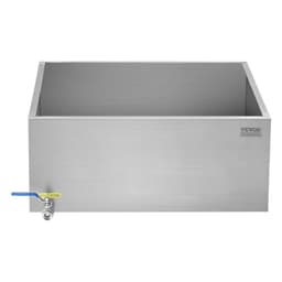 image-VEVOR Maple Syrup Evaporator Pan, 24.9 Gallon, 362 Cups of 8.8oz Maple Syrup, Flat Evaporator Pan with 1 Valve and 3 Heating Methods, 304 Stainless Steel Maple Syrup Pan for Home, Outdoor