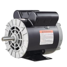 image-VEVOR 2HP SPL Air Compressor Electric Motor, 115/230V, 20/10 Amps, 56 Frame 3450RPM, 5/8" Keyed Shaft, 1.88" Shaft Length, Single Phase, CCW/CW (Factory Setting is CCW)