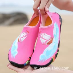 image-2021 factory wholesale tropical parent-child diving shoes upstream swimming barefoot quick-drying indoor soft shoes on behalf of