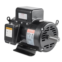 image-VEVOR 7.5HP Air Compressor Motor, 230V 31.6 Amps Electric Motor, 3450RPM 184T Frame, 1-1/8" Keyed Shaft, 2.75" Shaft Length for Air Compressors, Single Phase, CCW/CCW (Factory Setting is CCW)