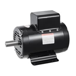 image-VEVOR 7.5HP Air Compressor Motor, 230V 31.6 Amps Electric Motor, 3450RPM 184T Frame, 1-1/8" Keyed Shaft, 2.75" Shaft Length for Air Compressors, Single Phase, CCW/CCW (Factory Setting is CCW)
