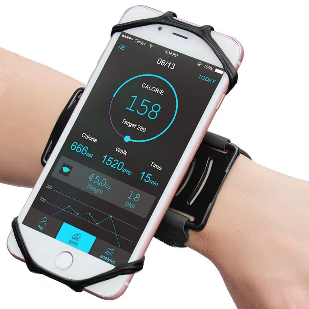 image-new rotating arm with mobile phone stand sports equipment arm bag creative outdoor running fitness mobile phone stand