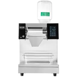 image-VEVOR Commercial Snowflake Ice Machine, 573LBS/24H Snowflake Ice Maker, Stainless Steel Ice Shaver Machine, Electric Snow Cone Maker, Air Cooling System for Rapid Heat Dissipation, for Bakery, Cafe