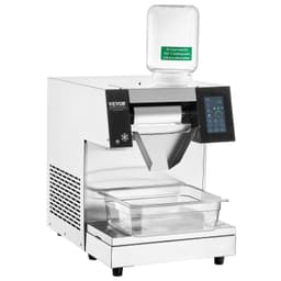 image-VEVOR Commercial Snowflake Ice Machine, 573LBS/24H Snowflake Ice Maker, Stainless Steel Ice Shaver Machine, Electric Snow Cone Maker, Air Cooling System for Rapid Heat Dissipation, for Bakery, Cafe