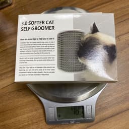 image-Pet corner rubbing device for cat massager/cat toy/with catnip/double-sided tape