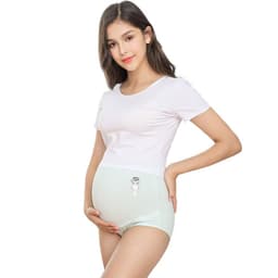 image-Pregnant women's underwear high waist belly support underwear during pregnancy, cotton shorts, early third trimester, early mid-term summer thin section